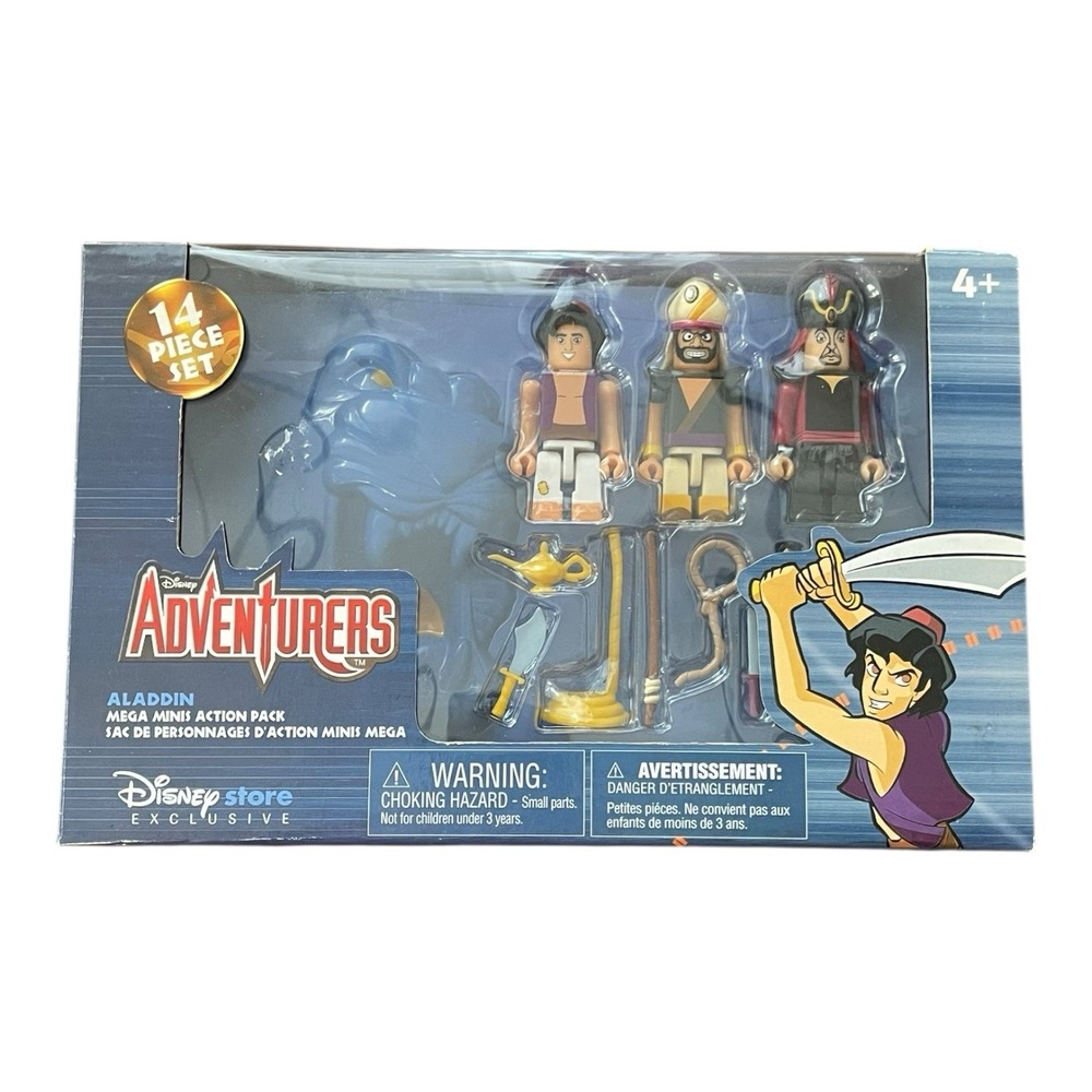 Disney Adventurers Aladdin Mega Minis Action Pack